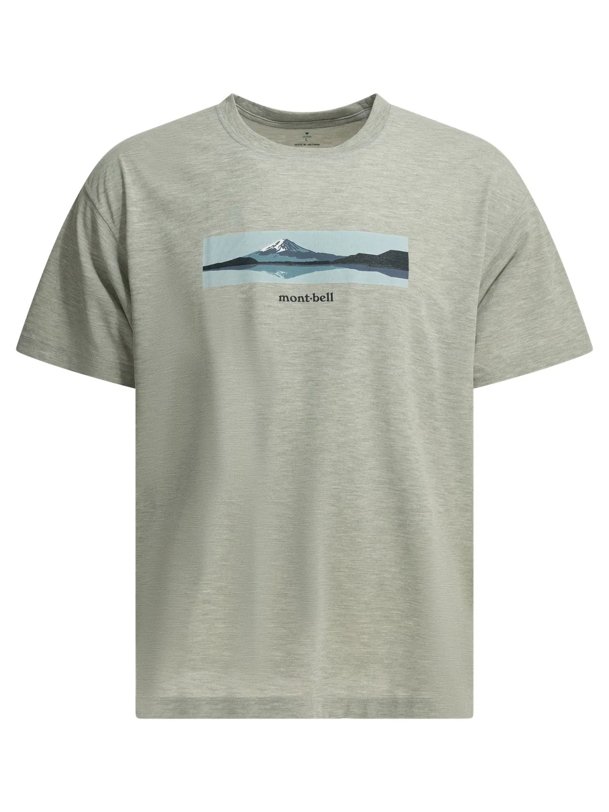 Montbell Grey Polyester T-Shirt