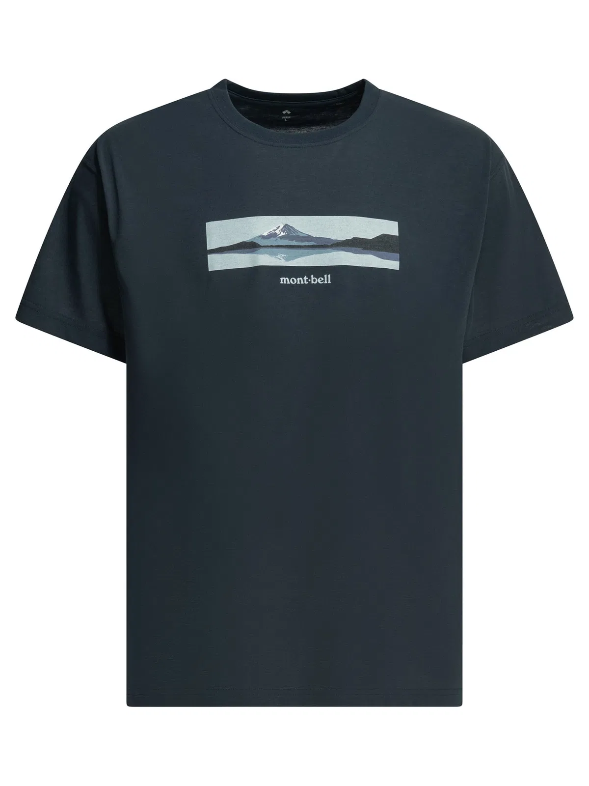 Montbell Blue Polyester T-Shirt
