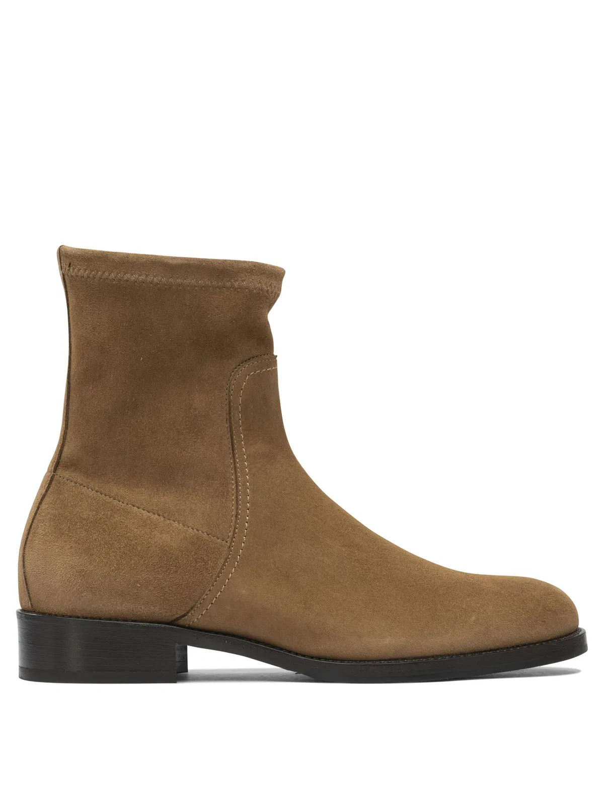 Maretto Brown Leather Ankle Boots