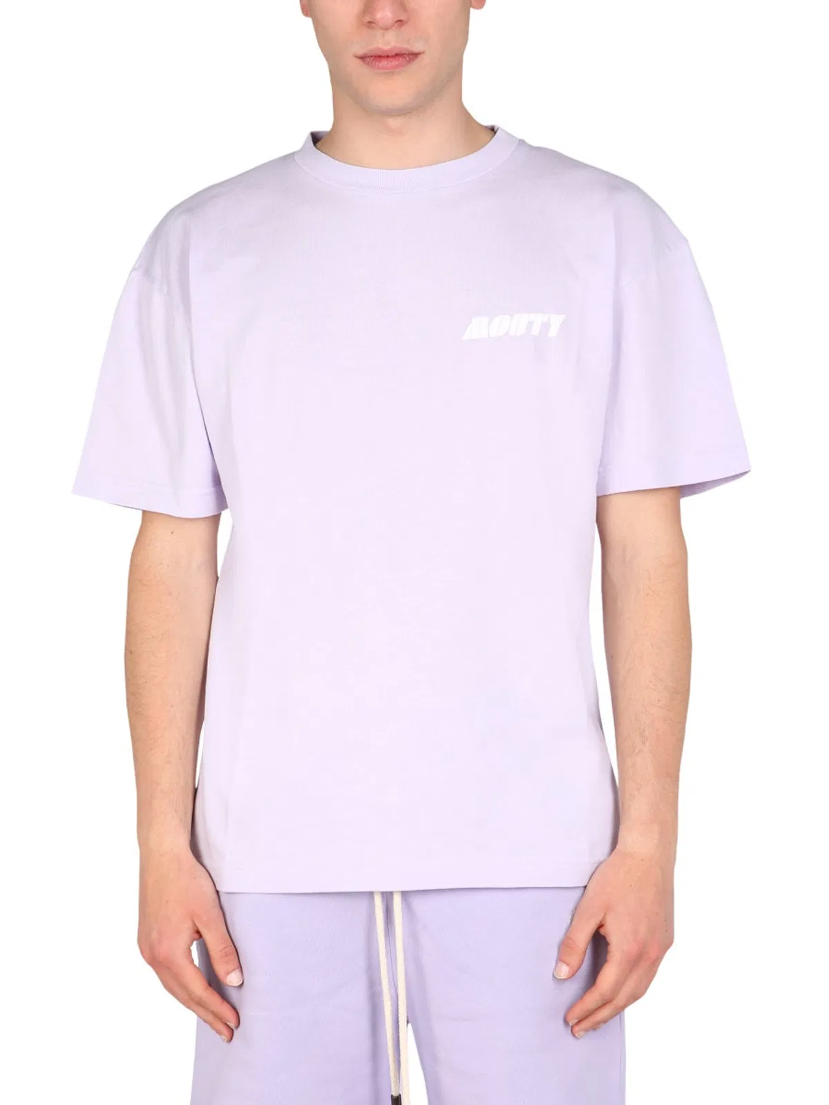 Mouty Logo Print T-Shirt