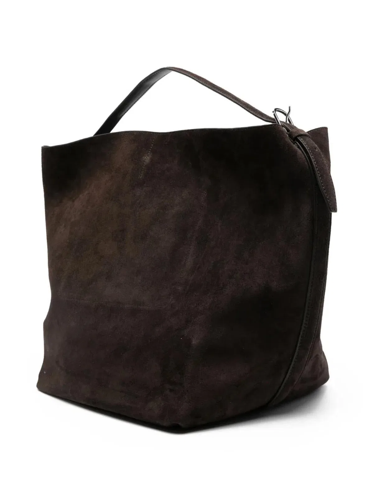 Toteme Suede Tote Bag With Belt