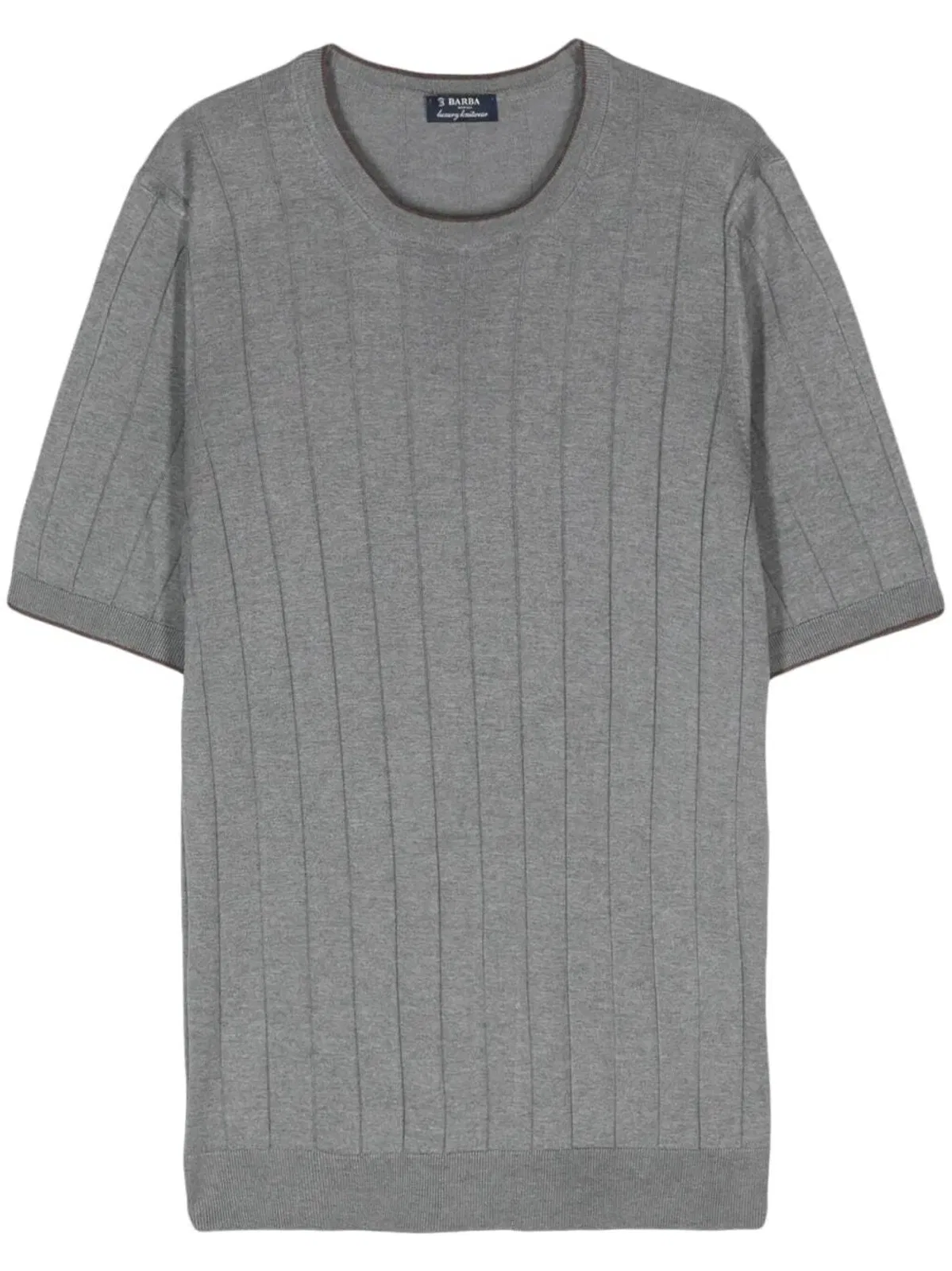 Barba Napoli Silk Round Neck Sweater