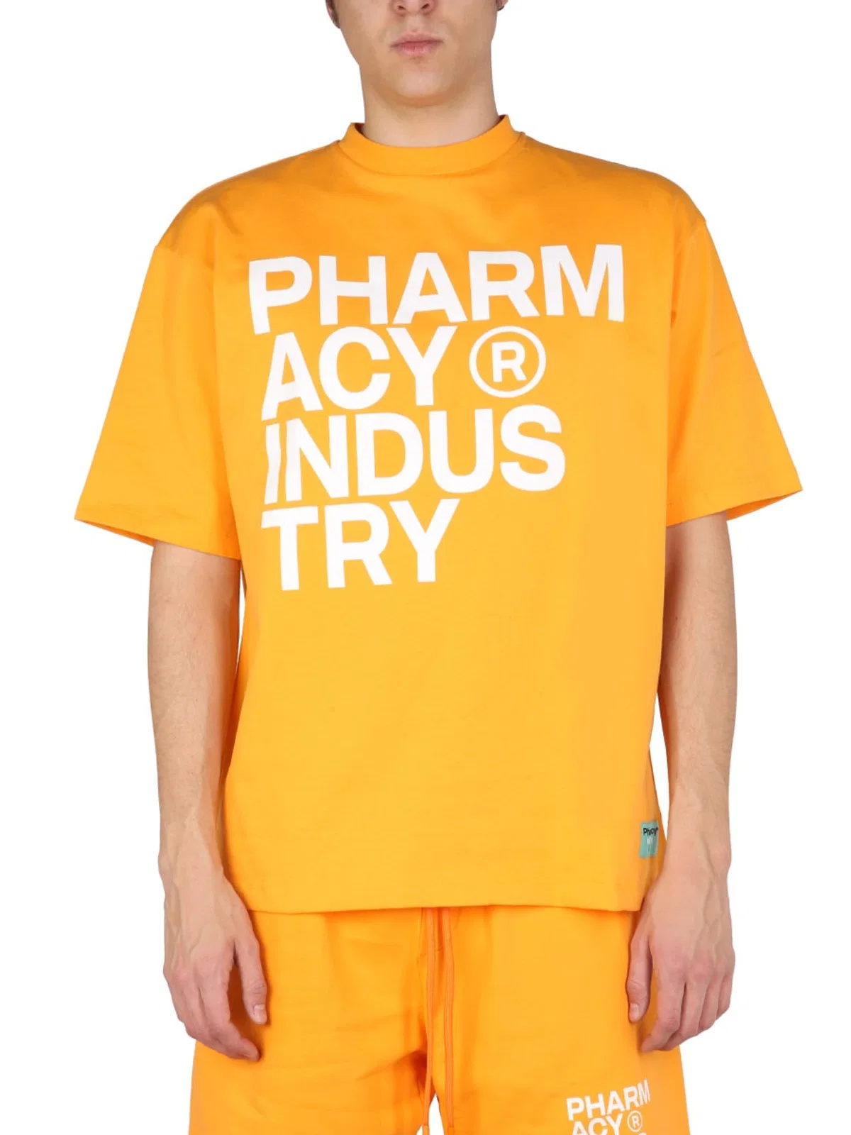 Pharmacy Industry Logo Print T-Shirt
