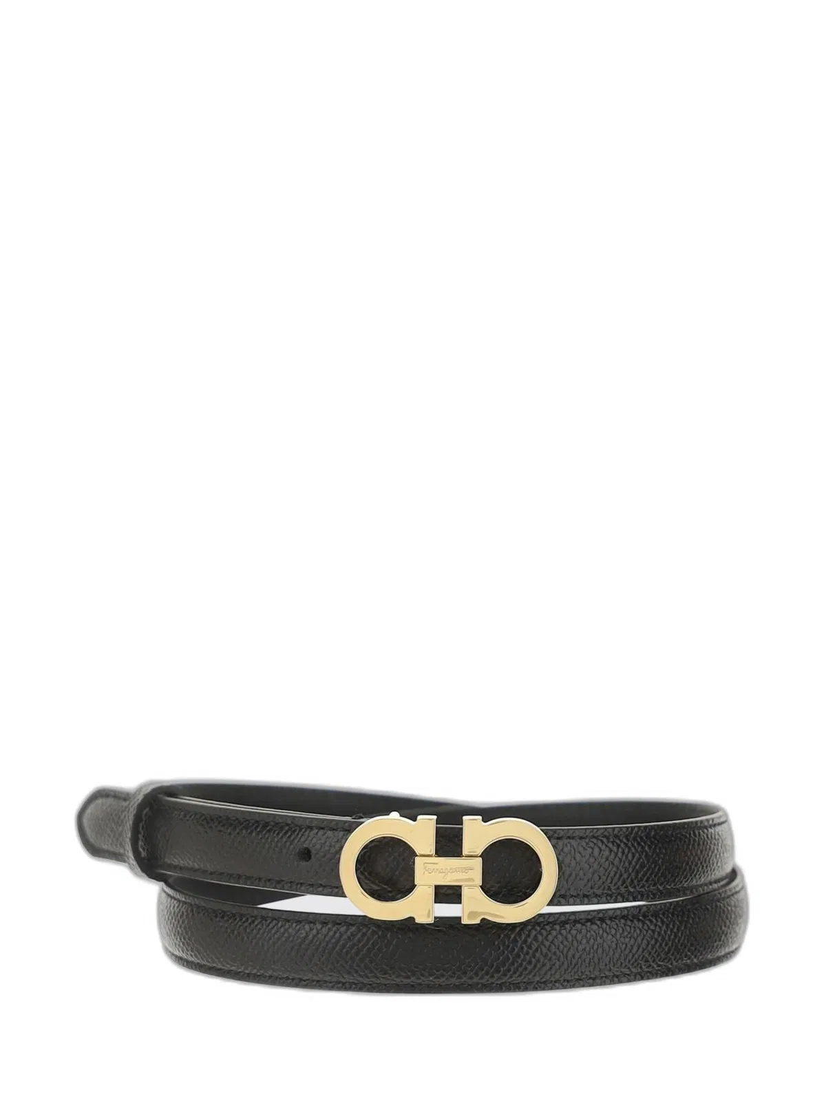 Ferragamo Gancini Leather Belt