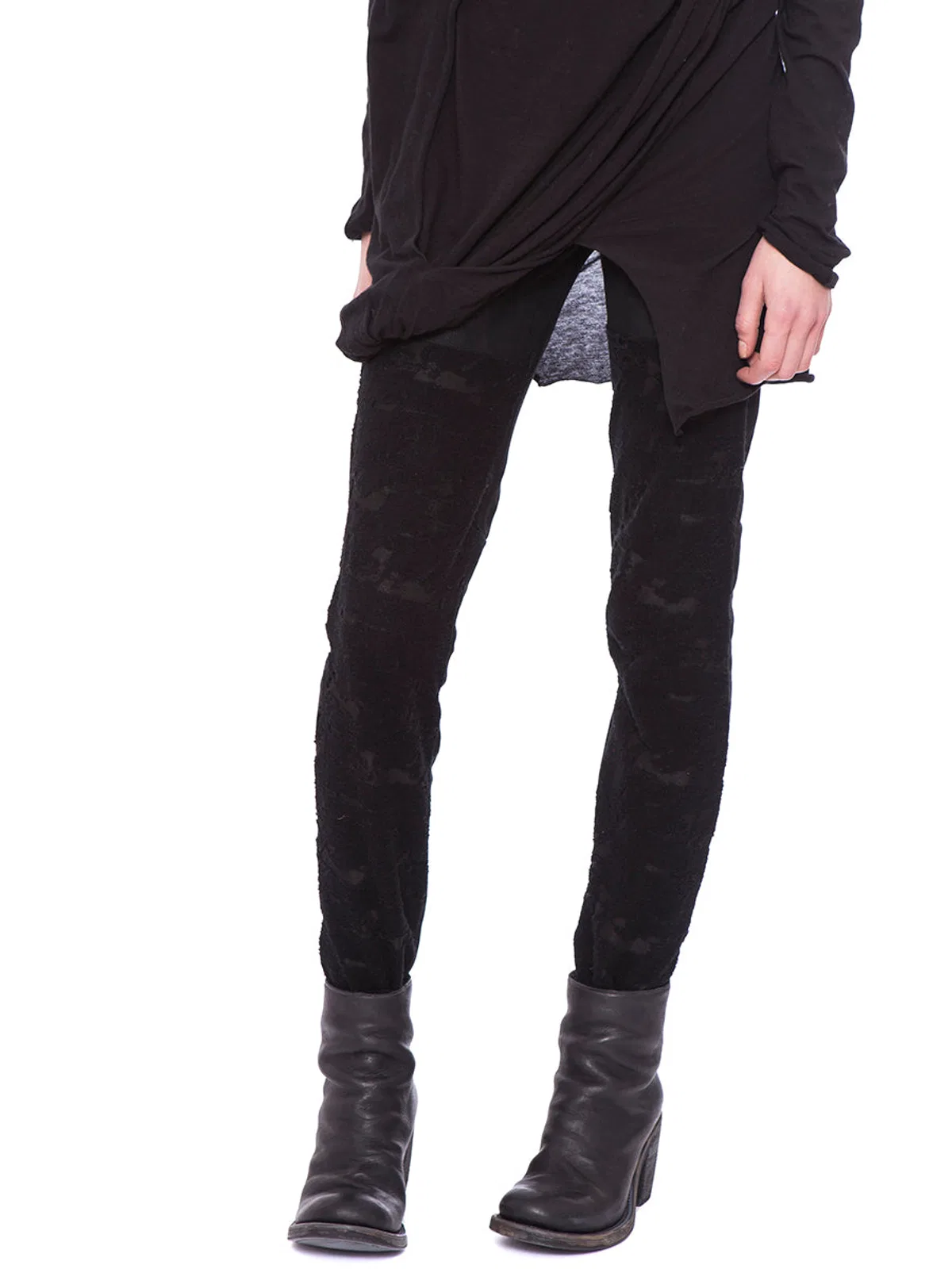 10Sei0Otto Leather Leggins With Lace