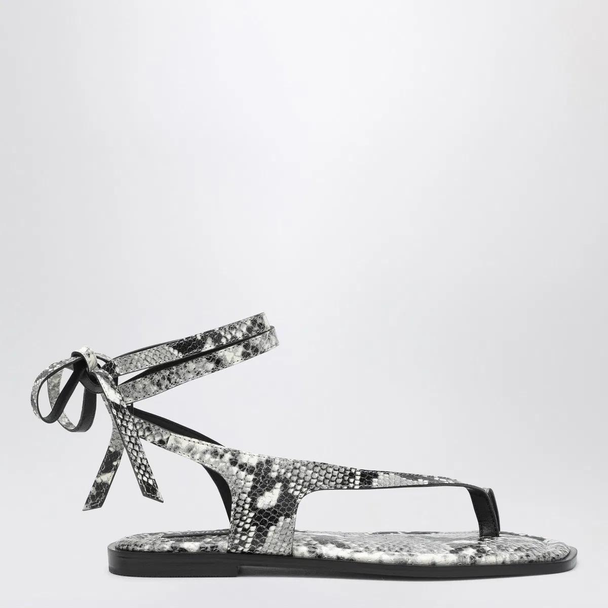 A.Emery The Heidi Sandals Snake-Effect In Leathe