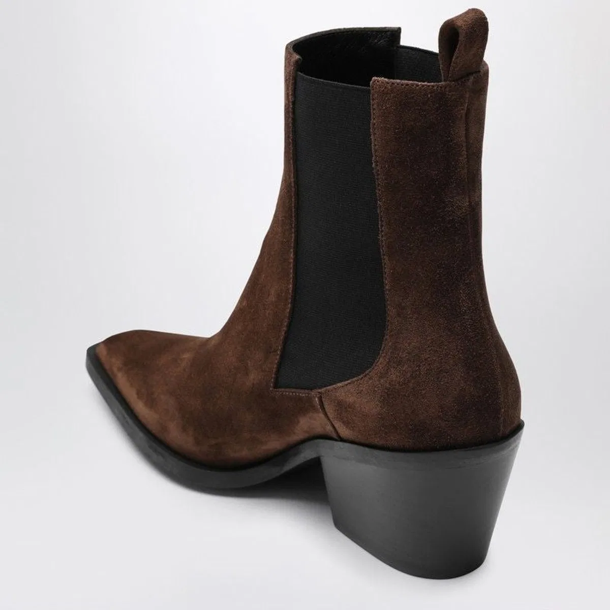 A.Emery The Leo Ankle Boots In Cognac Suede