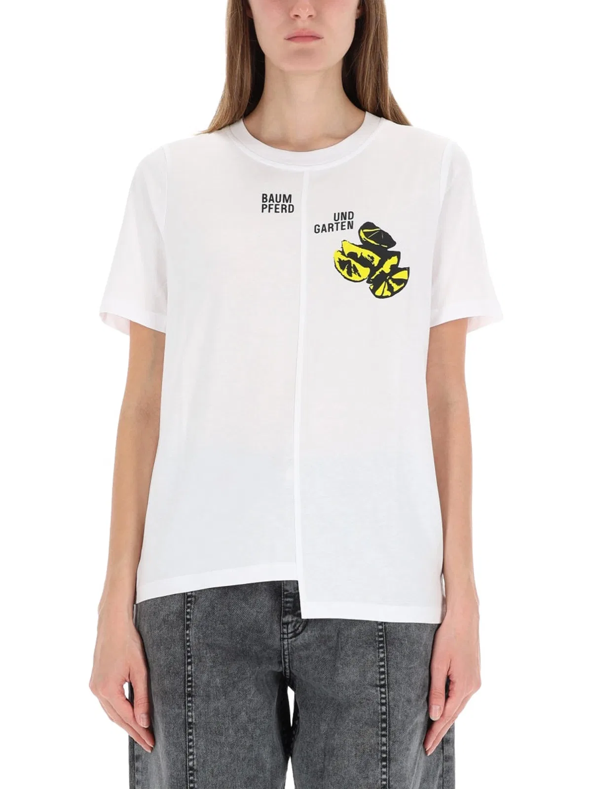 Baum Und Pferdgarten Asymmetrical Jawos Tshirt