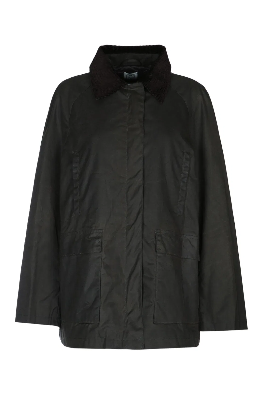 Toteme Forest Green Waxed Cotton Country Jacket