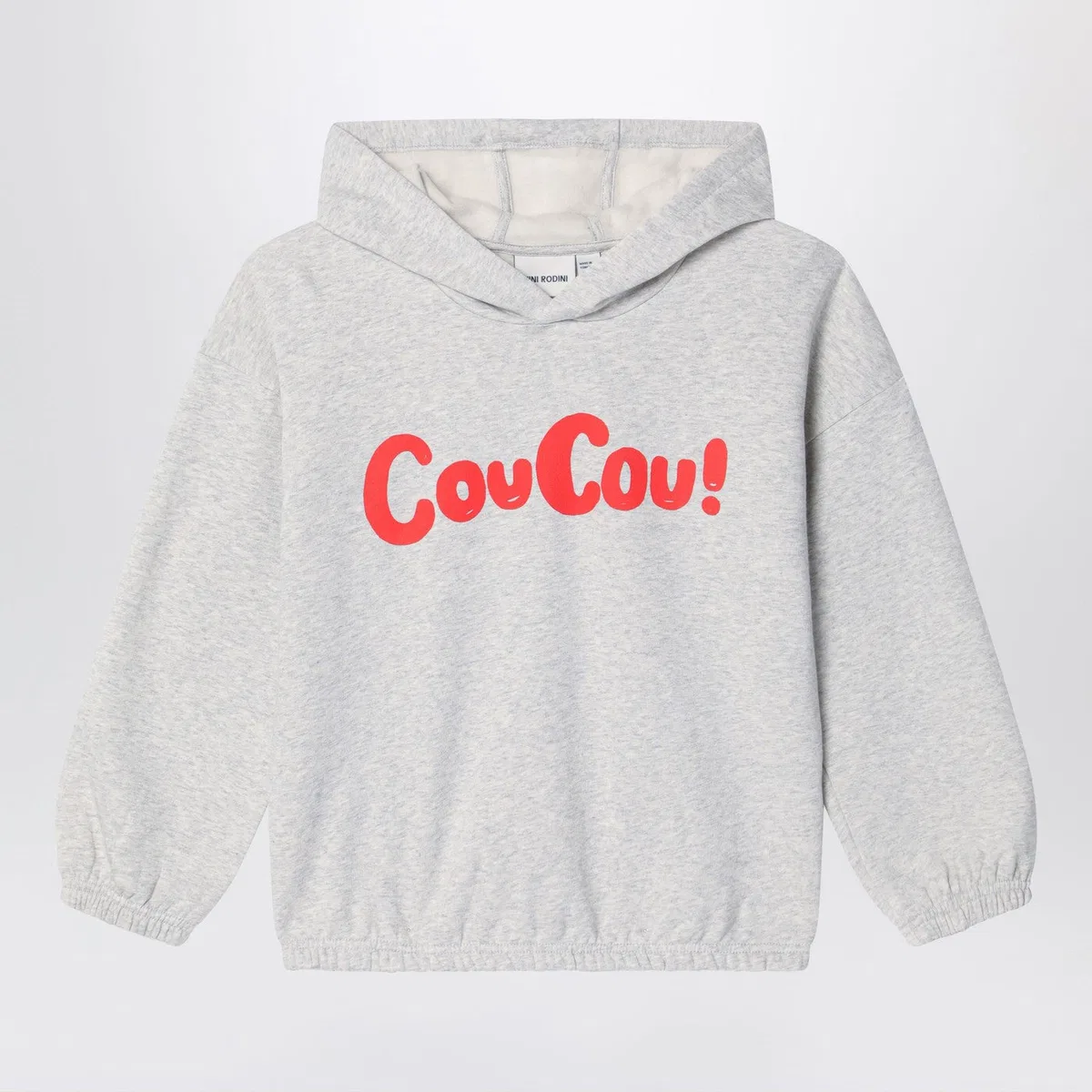 Mini rodini Grey Organic Cotton Hoodie