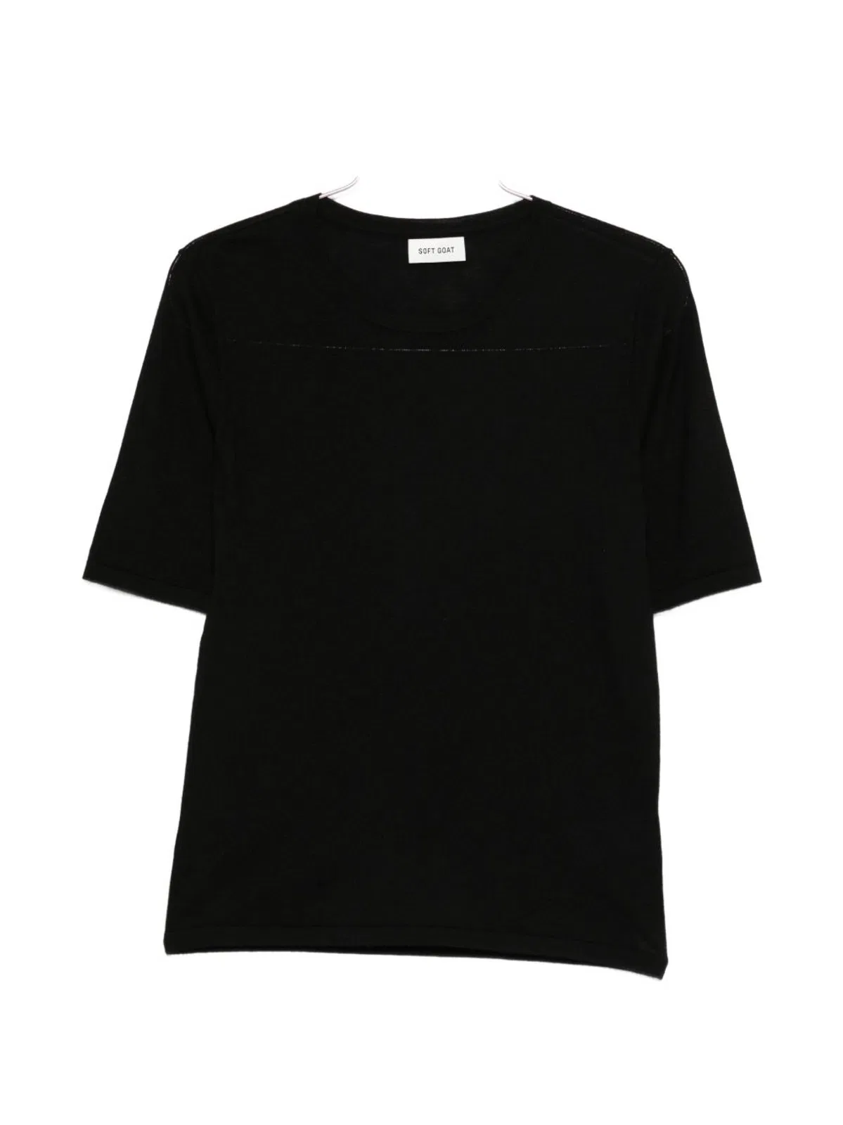 Soft Goat Short Sleeves Top