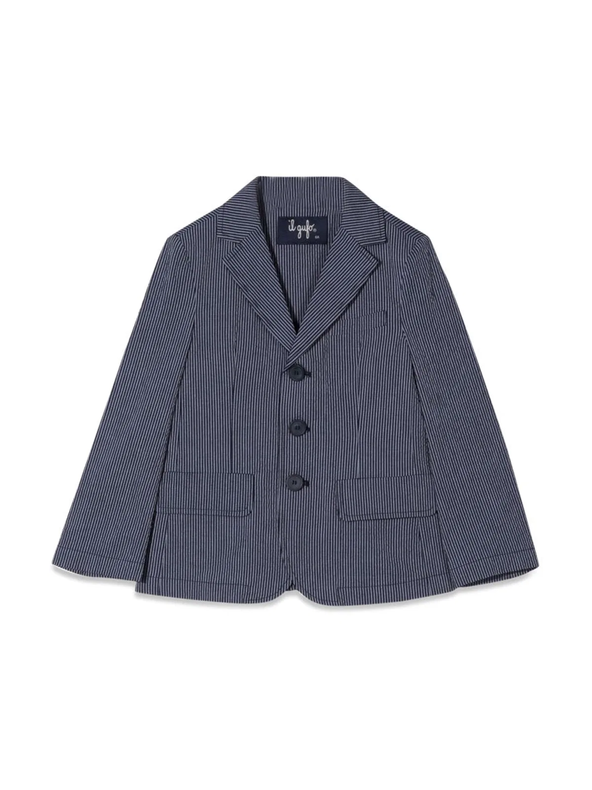 Il Gufo Blue Stripe Blazer