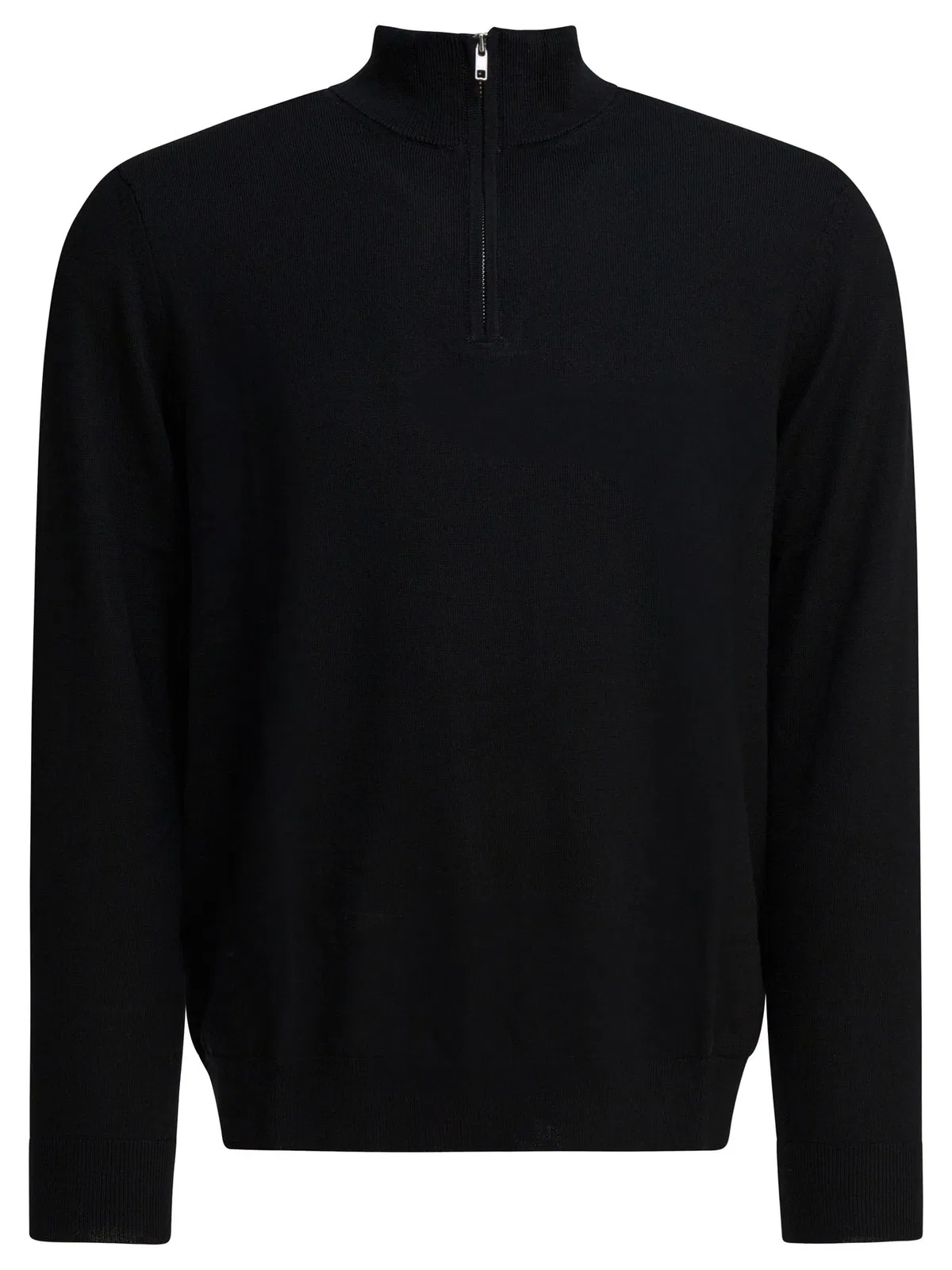 Nn07 Black Merino Wool Knitwear
