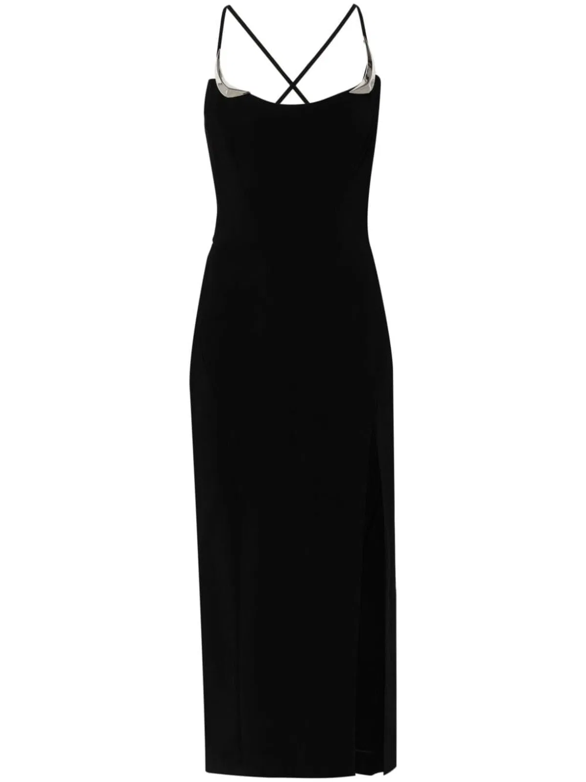 Mugler Stretch Viscose Dress