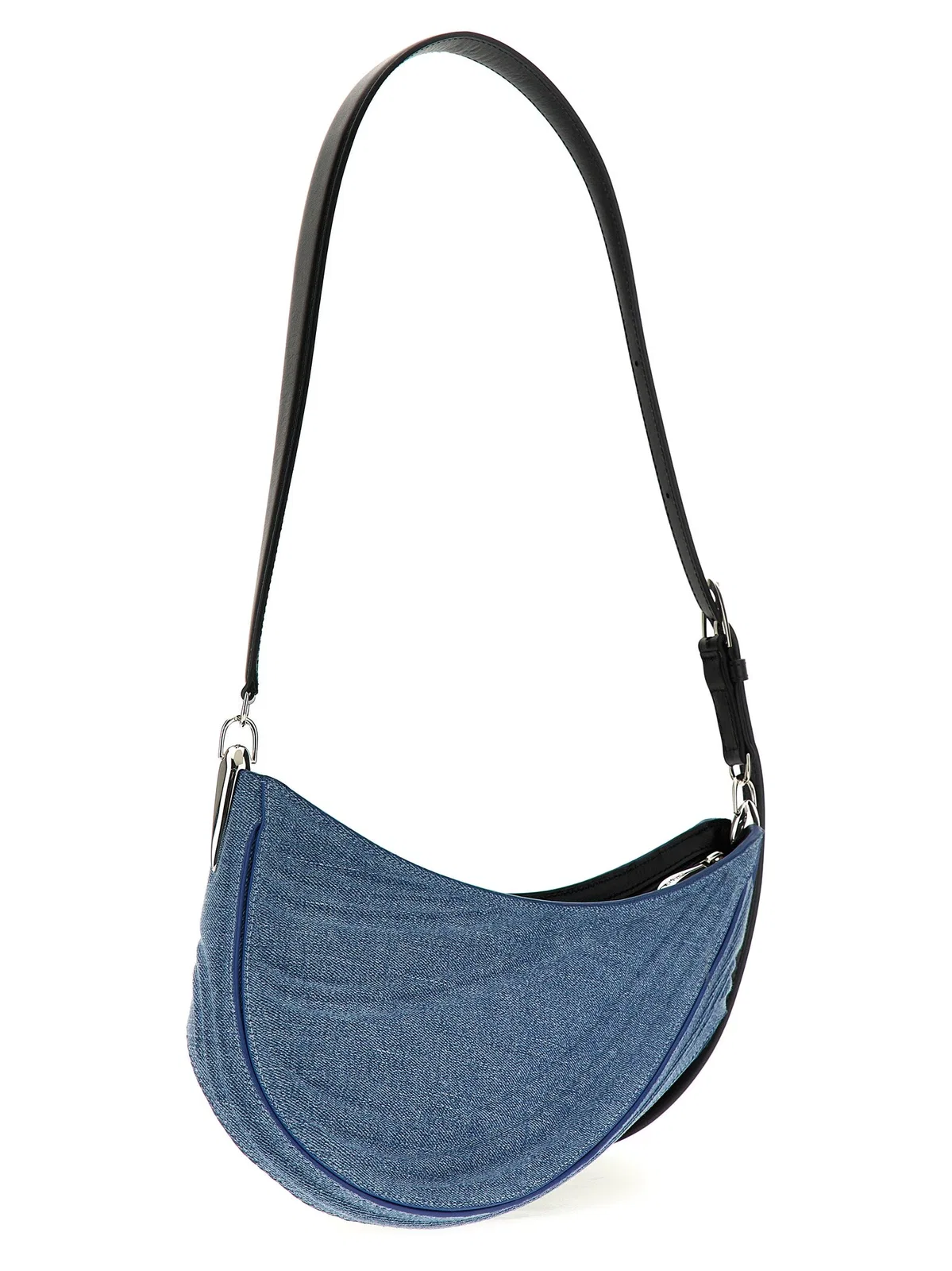Mugler 'Medium Denim Spiral Curve 01' Shoulder 