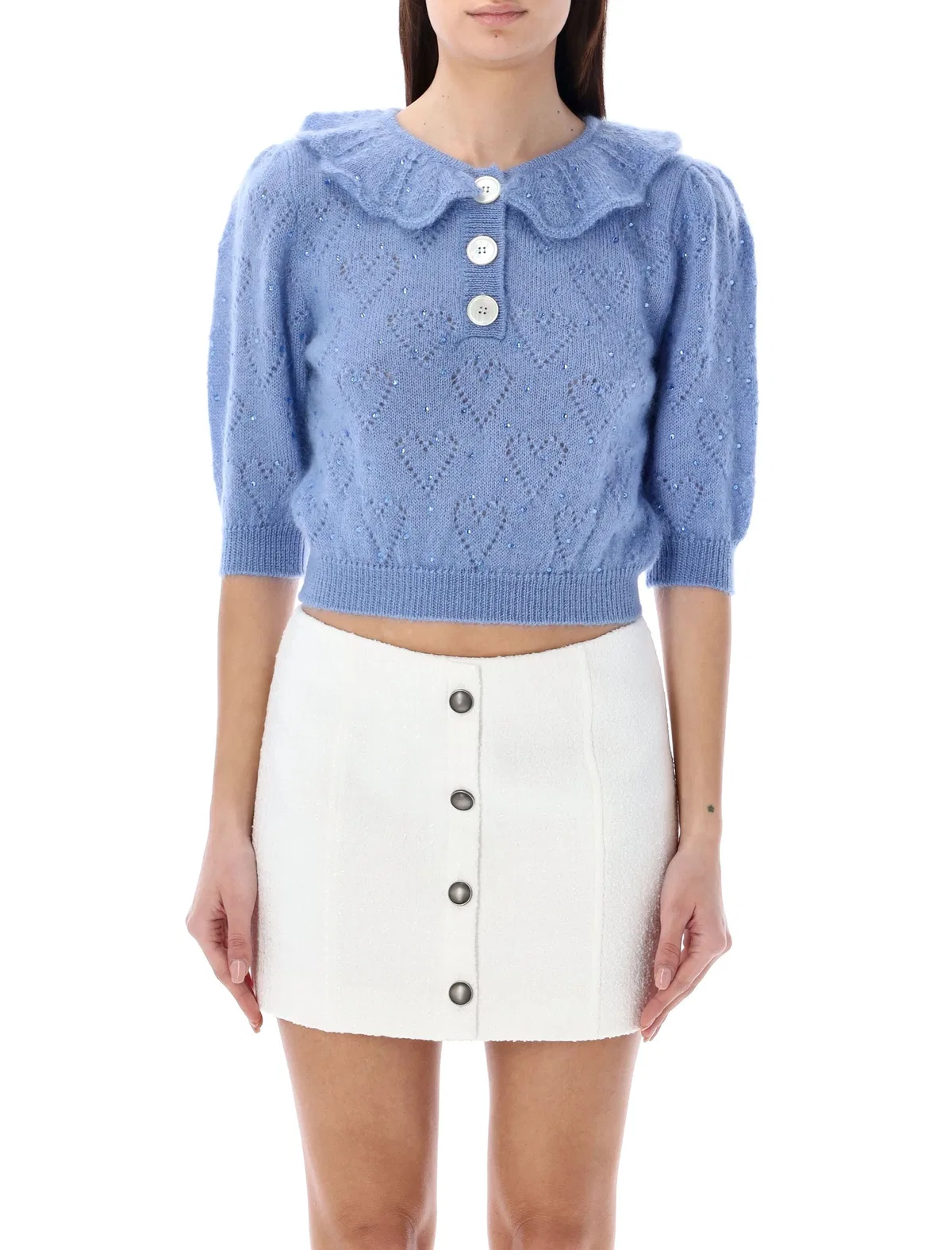 Alessandra Rich Hotfix Jumper