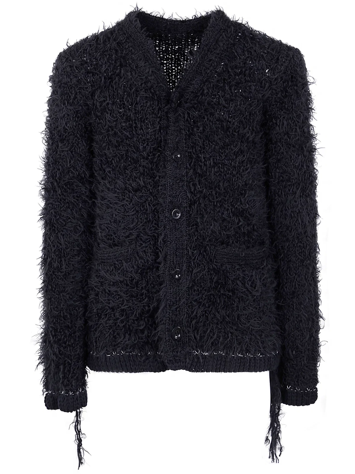 Sacai Furry Knit Cardigan