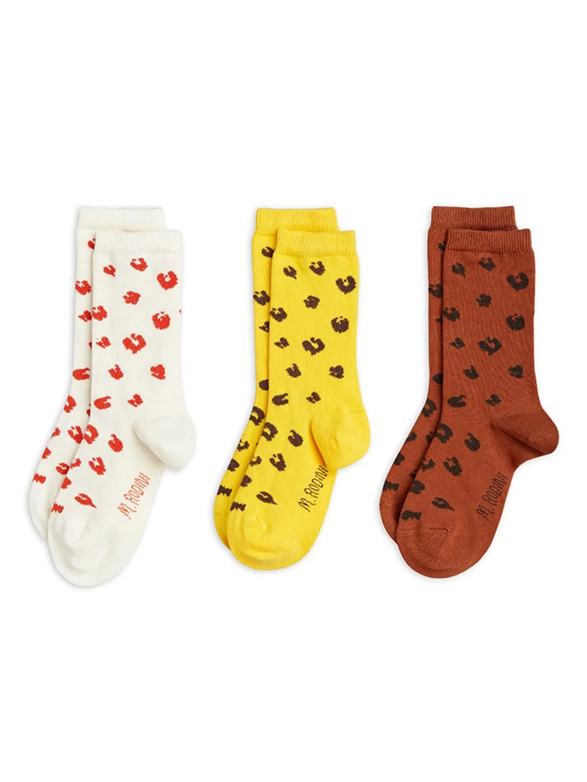 Mini rodini Set 3 Socks "Spots"