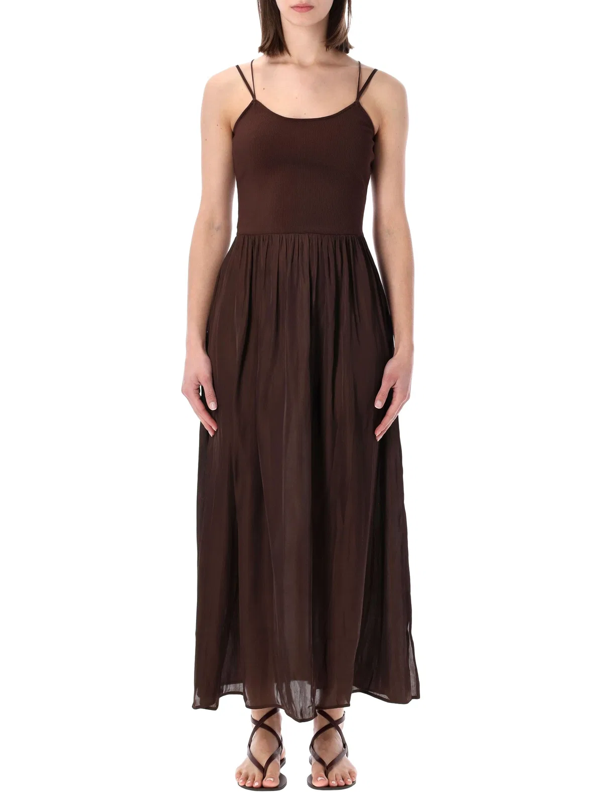 Sessun Sessùn Sweet Mambo Moka Long Dress