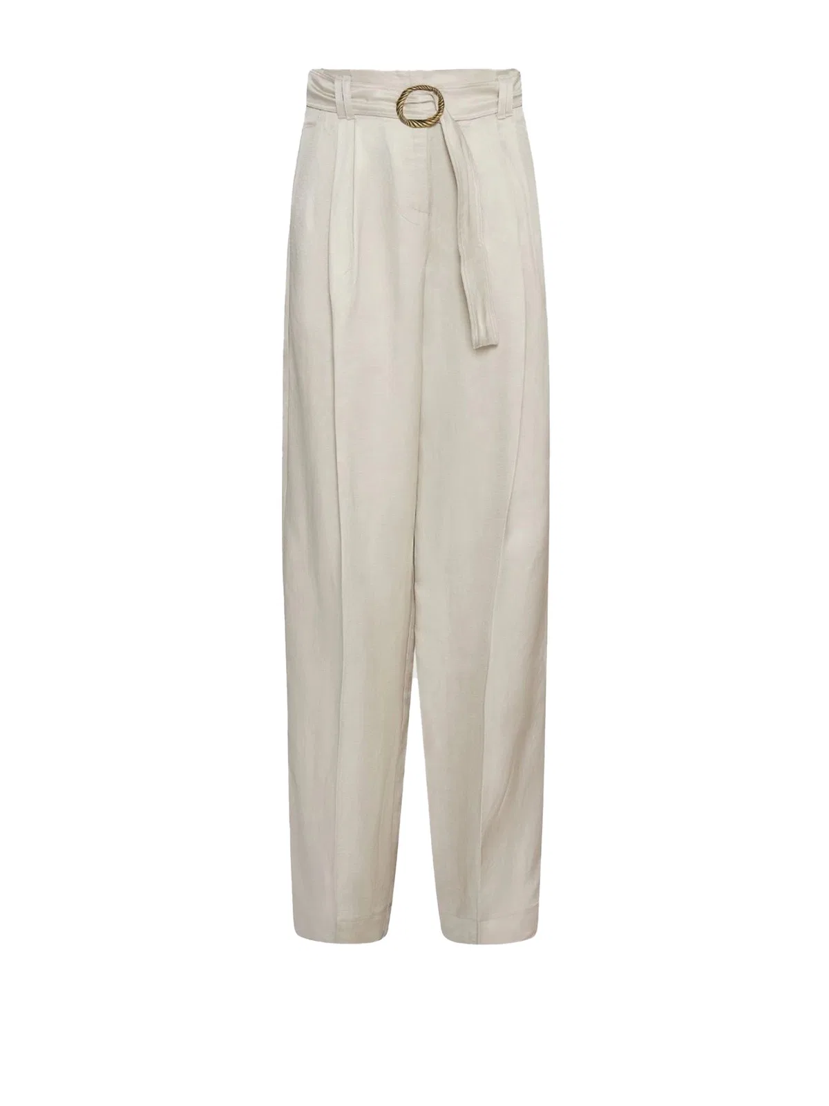 Marella Sand Trousers With Belt