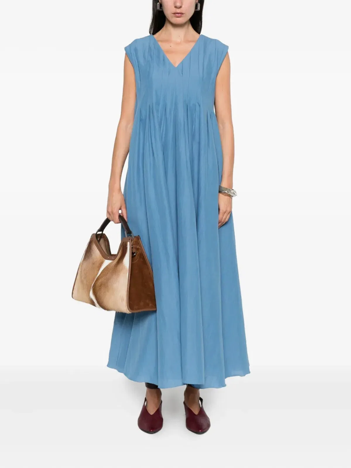 'S Max Mara S Max Mara Cotton And Ramie Piega Dress