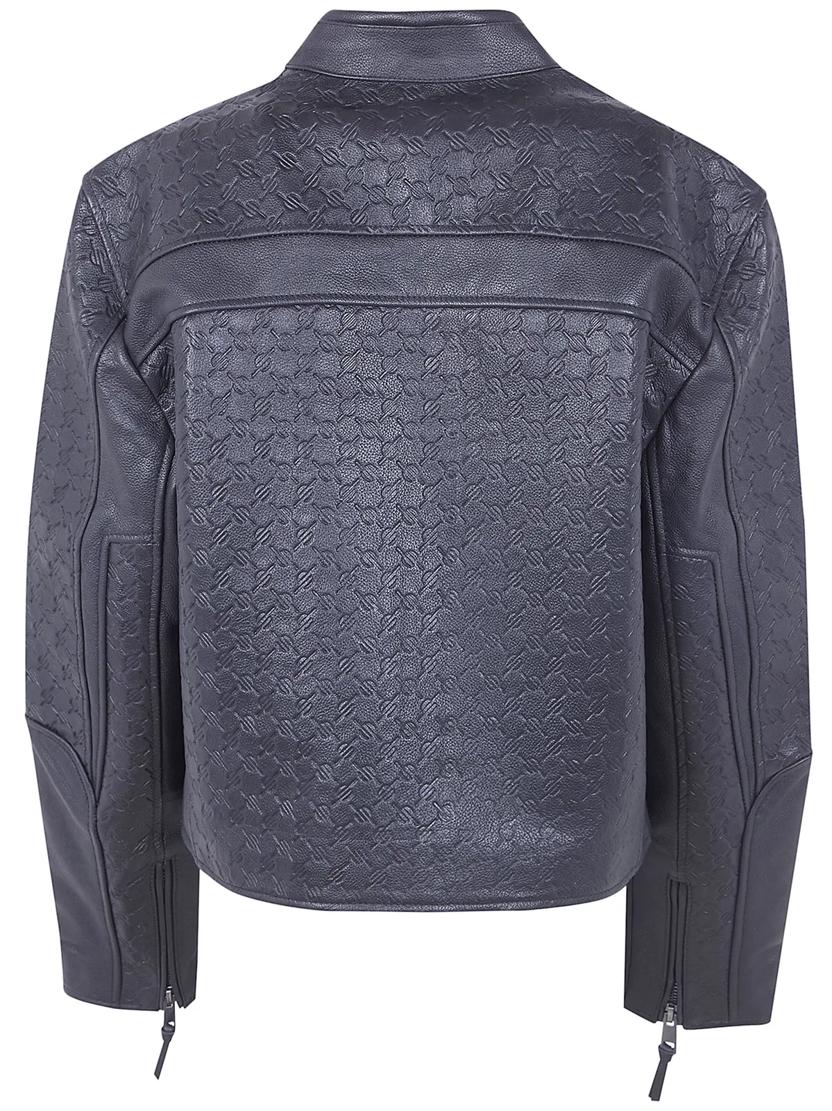 Daily Paper "Structured" Leather Jacket