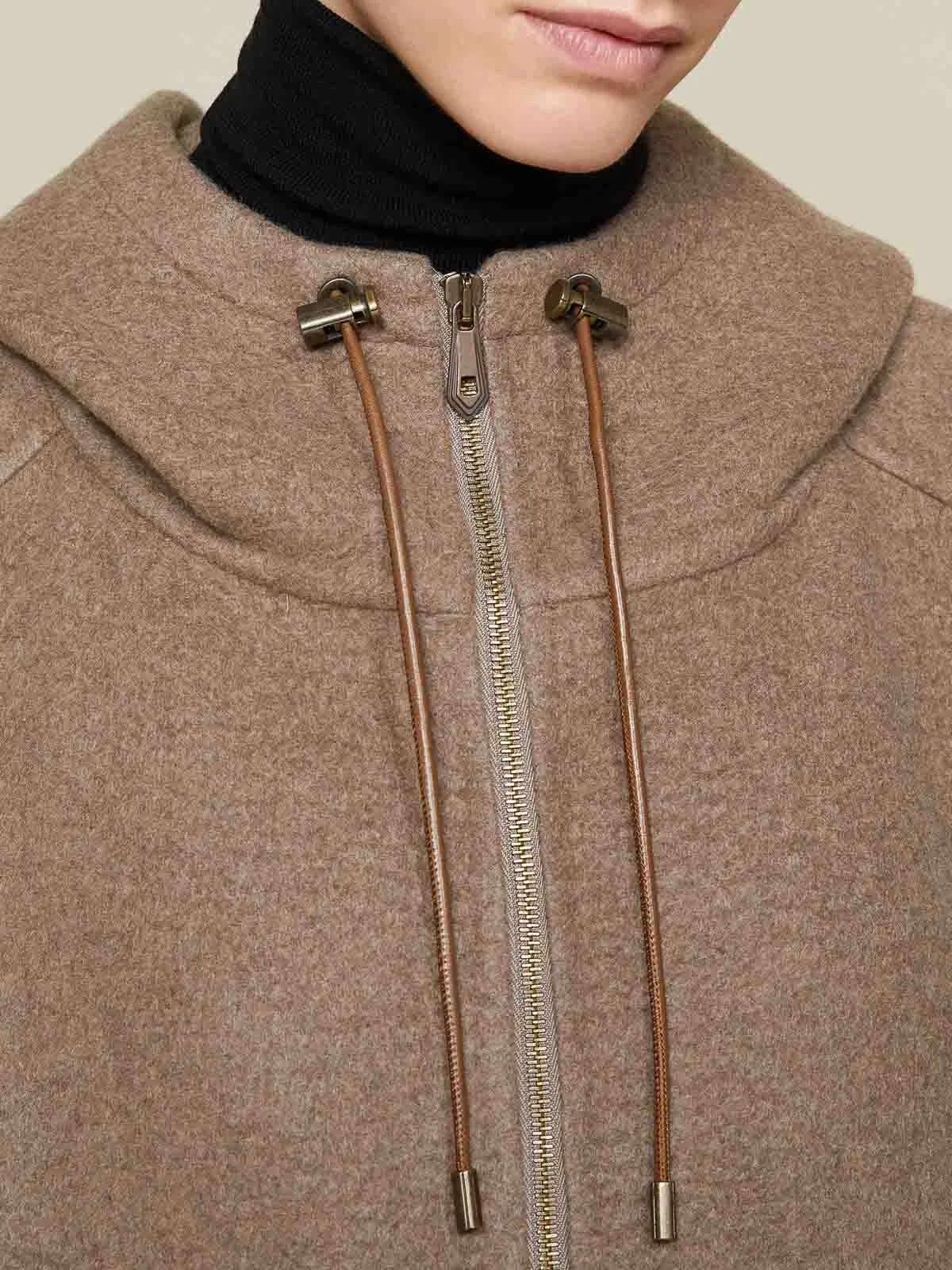 Max Mara Gradi Cashmere Sweatshirt Coat By Atelie