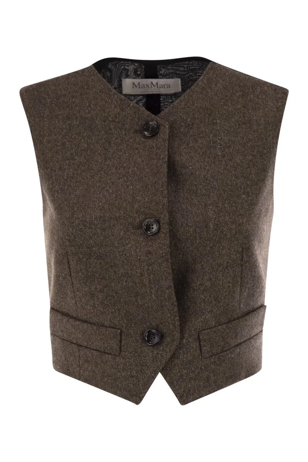 Max Mara Bikini1234 - Wool Felt Waistcoat