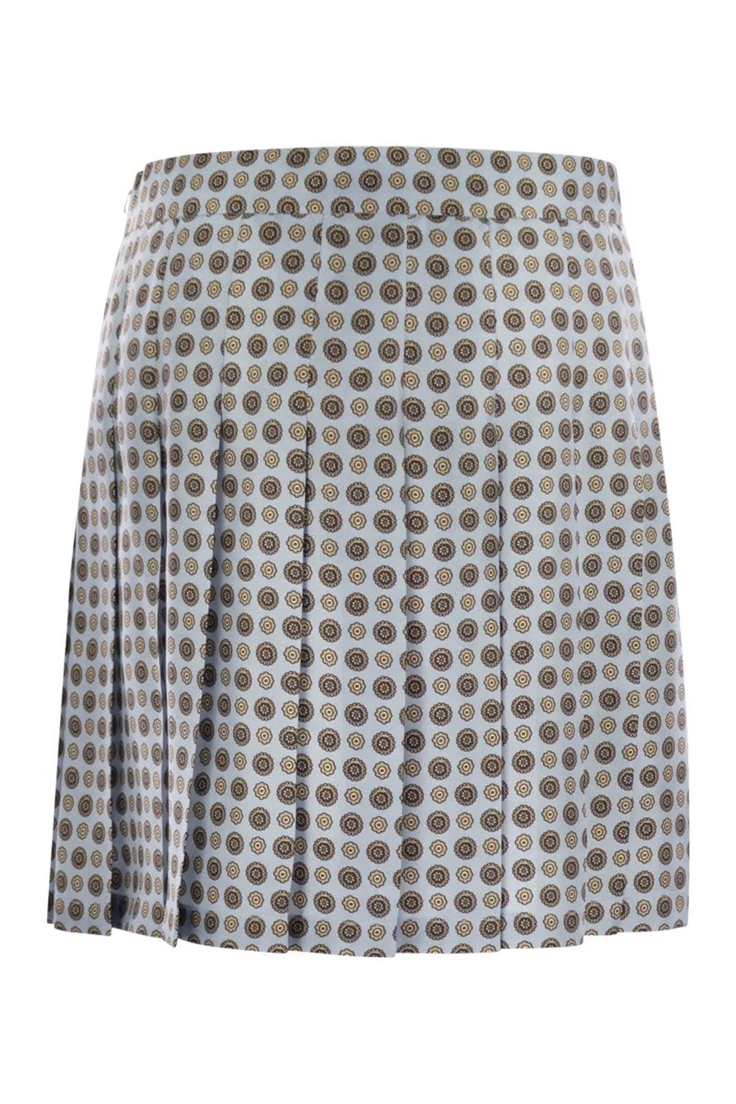 Max Mara Madison - Pleated Silk Skirt