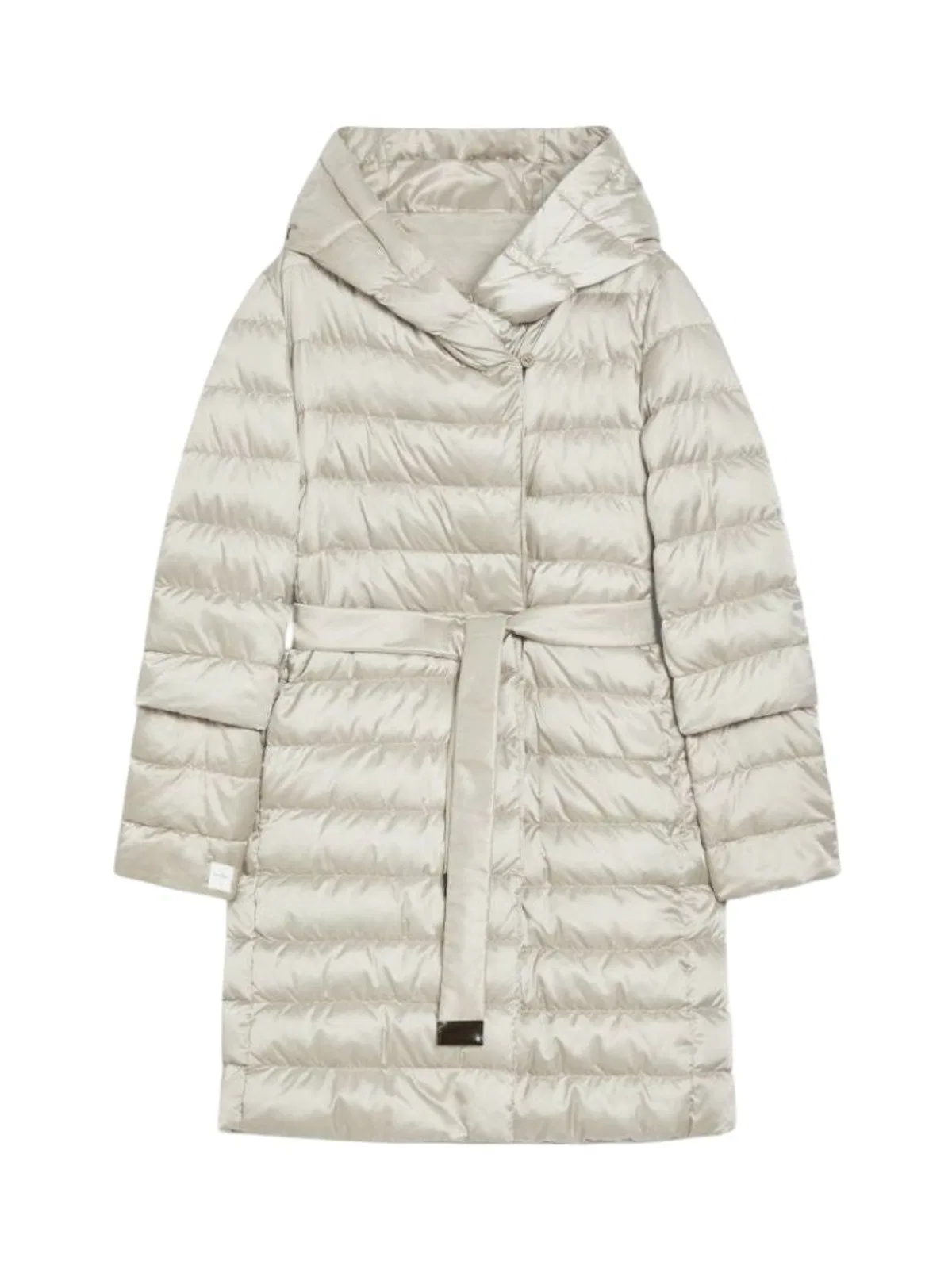 Max Mara The Cube Novef Quilted Coat Camel