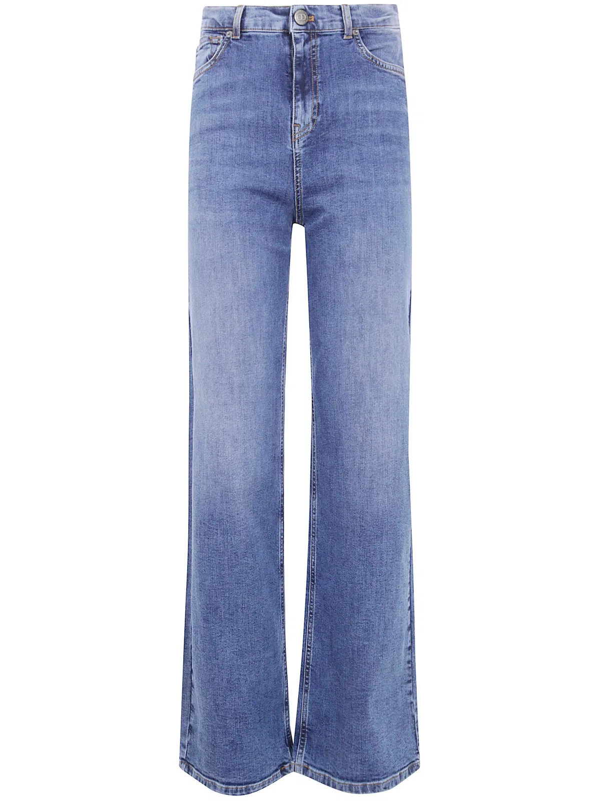 Twin-Set Wid Leg Fit Denim