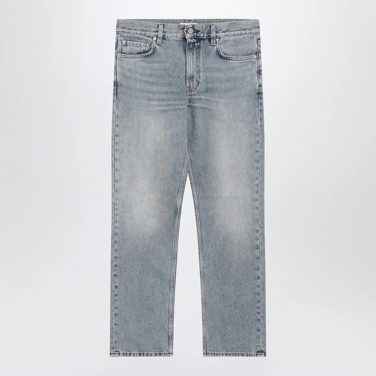 Toteme Washedeffect Jeans In Organic Denim