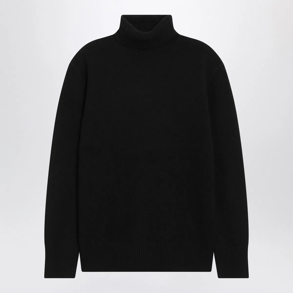 Toteme Black Cashmere Turtleneck