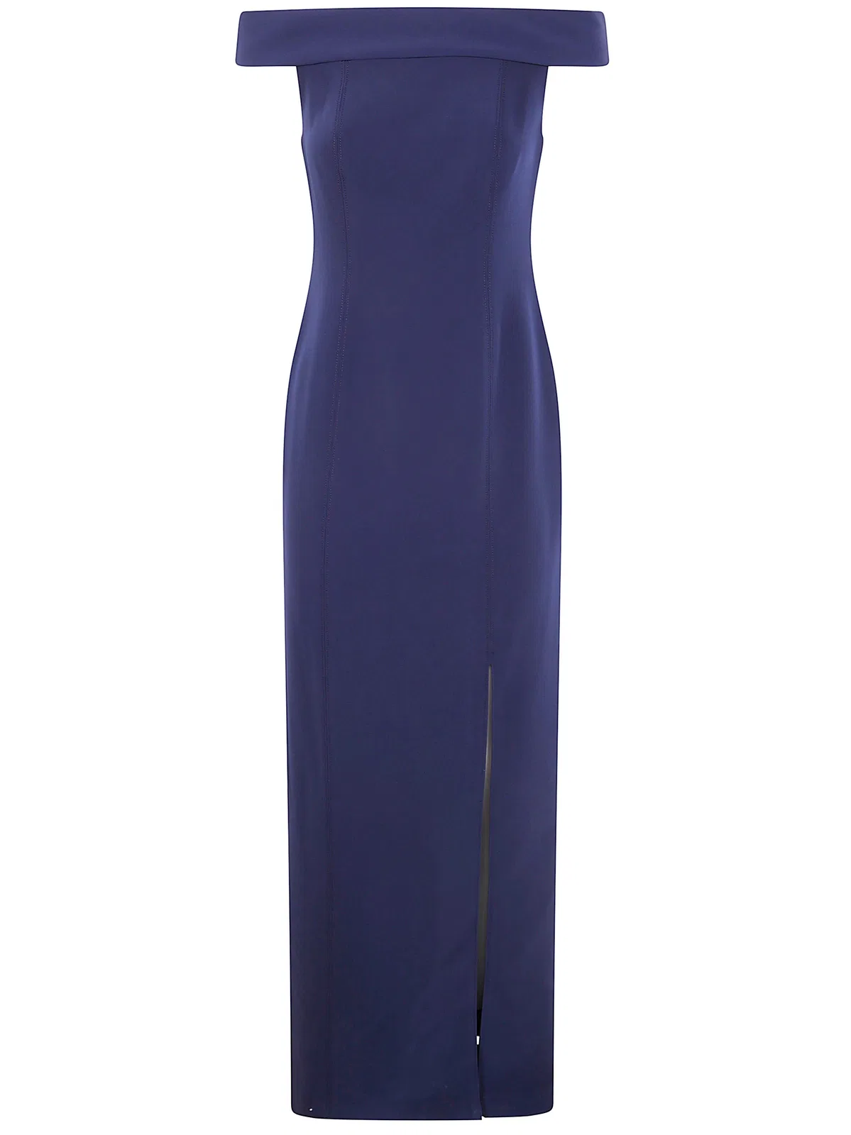 Lauren Ralph Lauren "Adlar" Short Sleeves Gown Long Dress