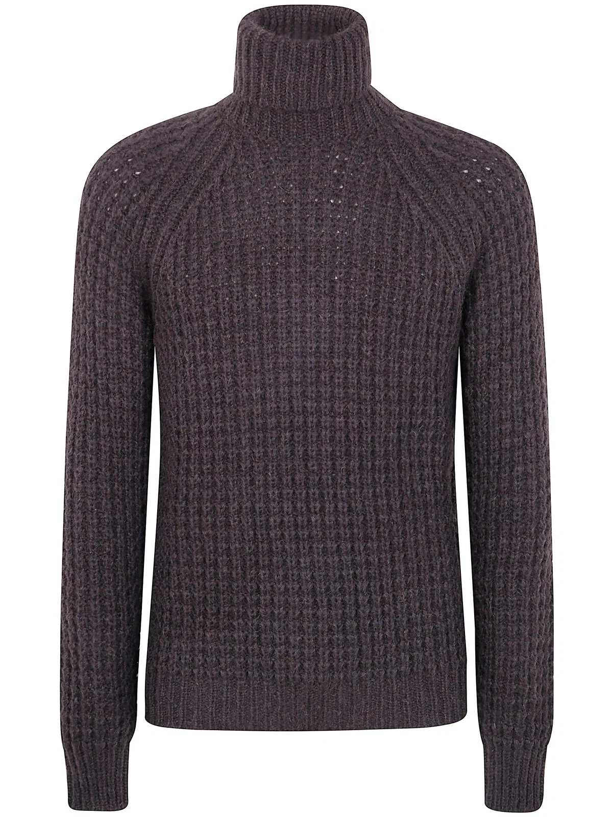 Nuur Military Stitch Long Sleeves Turtle Neck