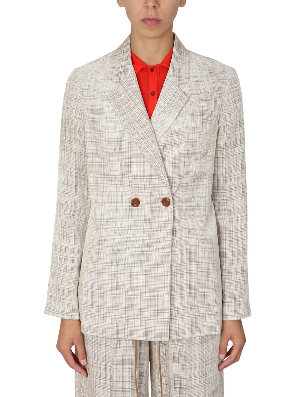 Alysi Double-Breasted Blazer