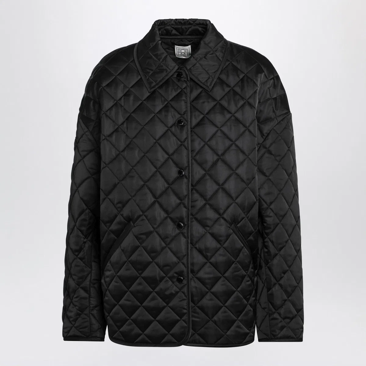 Toteme Black Quilted Jacket