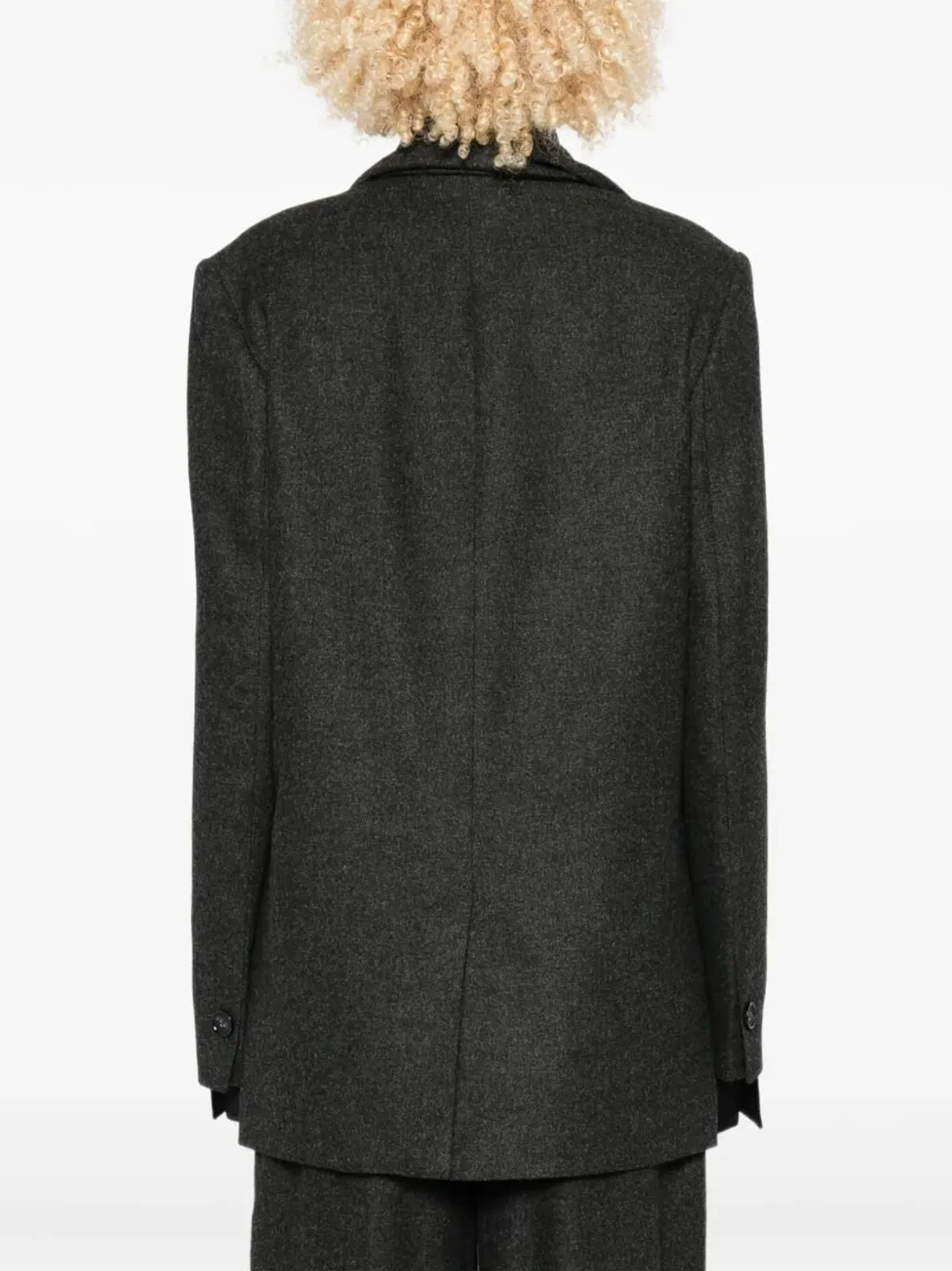 Toteme Viscose Wool "Scarf" Blazer
