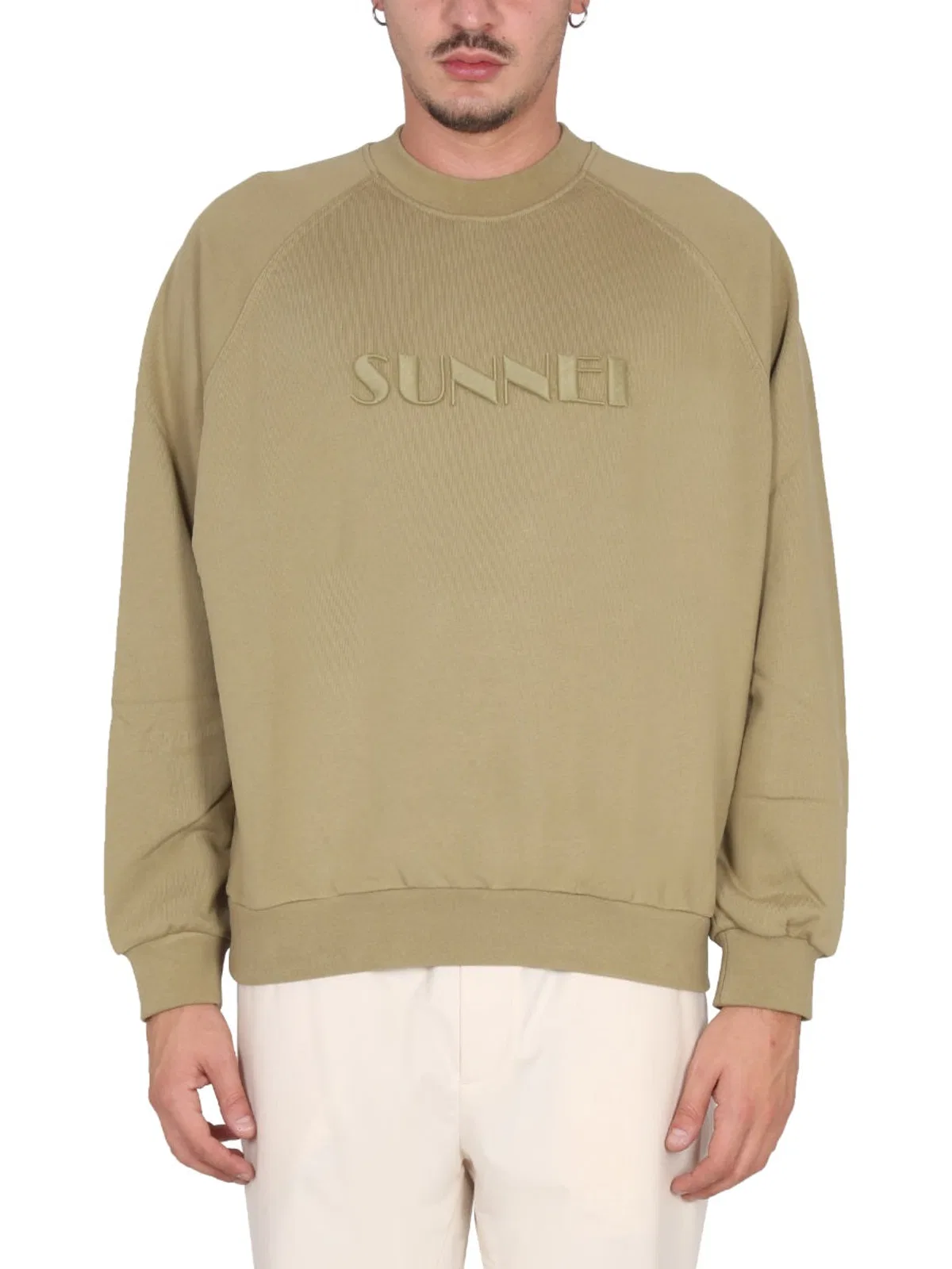 Sunnei Sweatshirt With Logo Embroidery