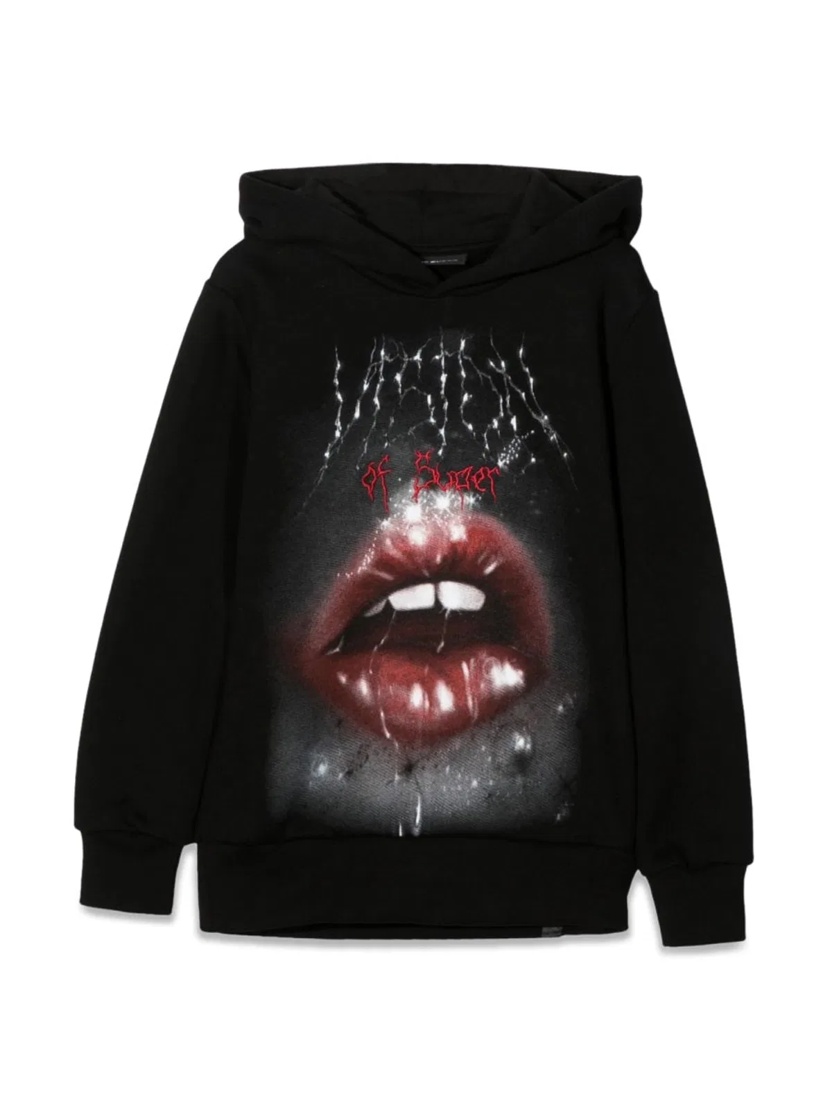 Vision Of Super Hoodie Rock Mouth Print