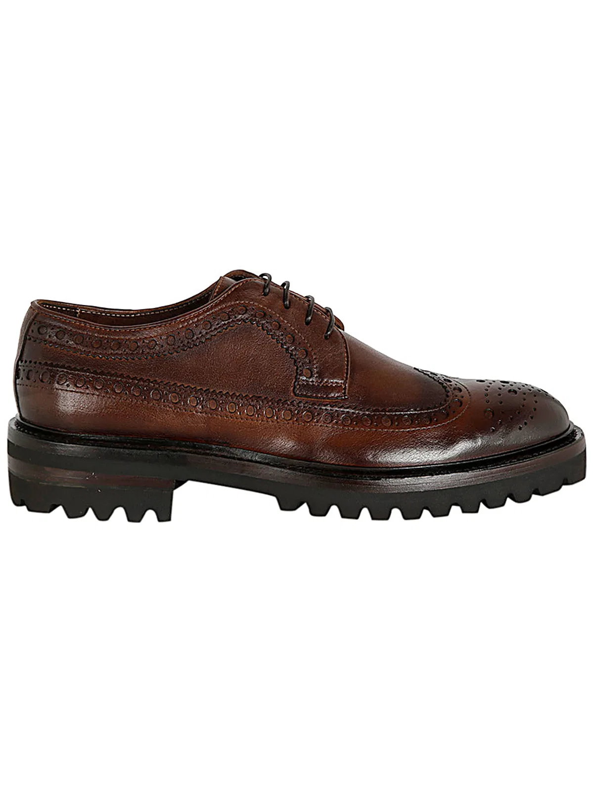 Corvari Lace Up Horse Rubber Bottom