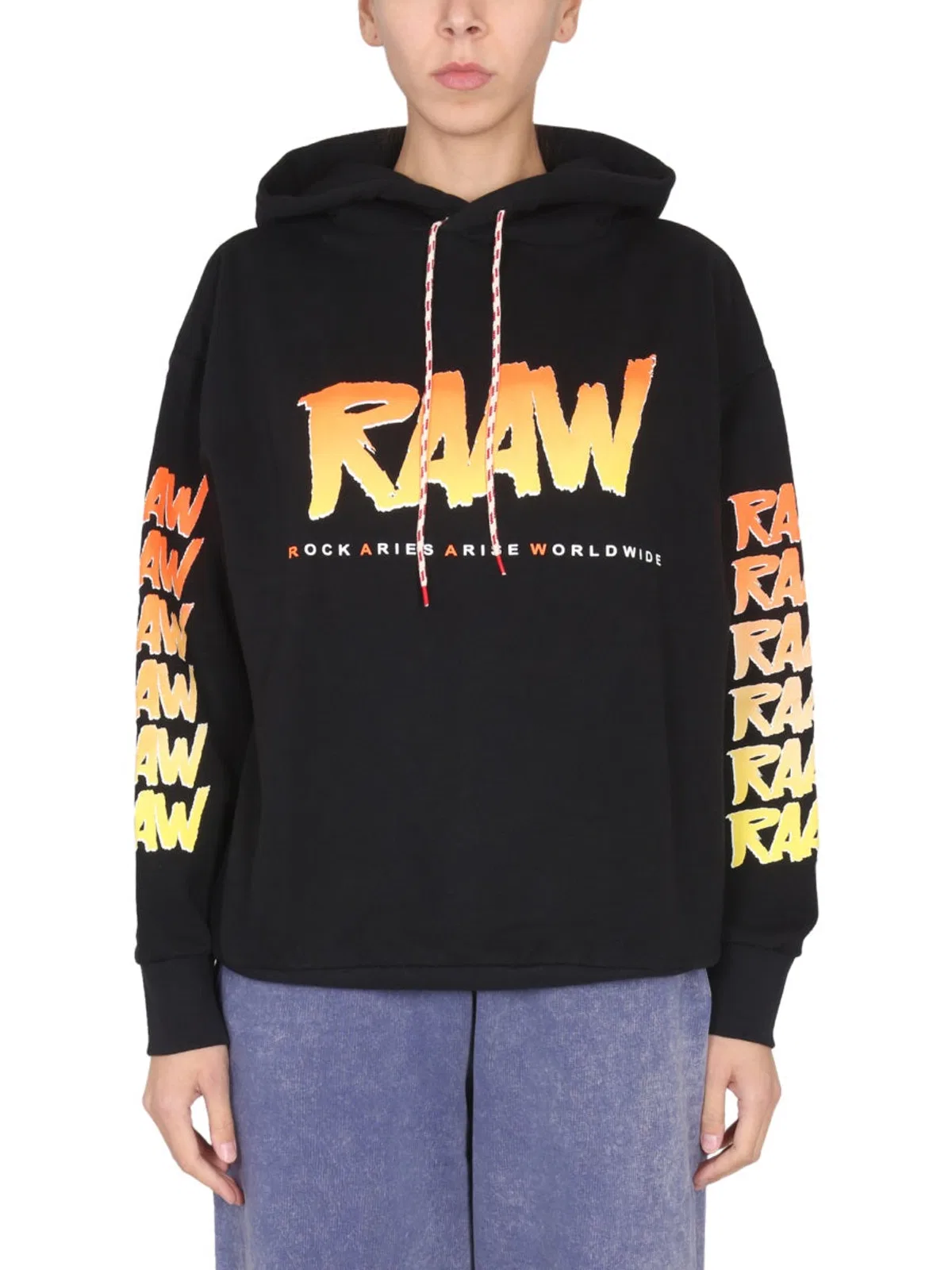 Aries Sweatshirt With Logo Print