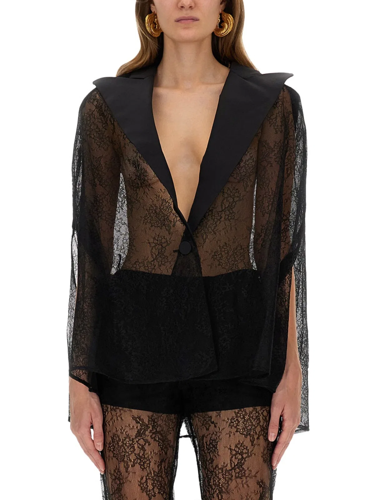 Nina Ricci Blazerinspired Lace Cape
