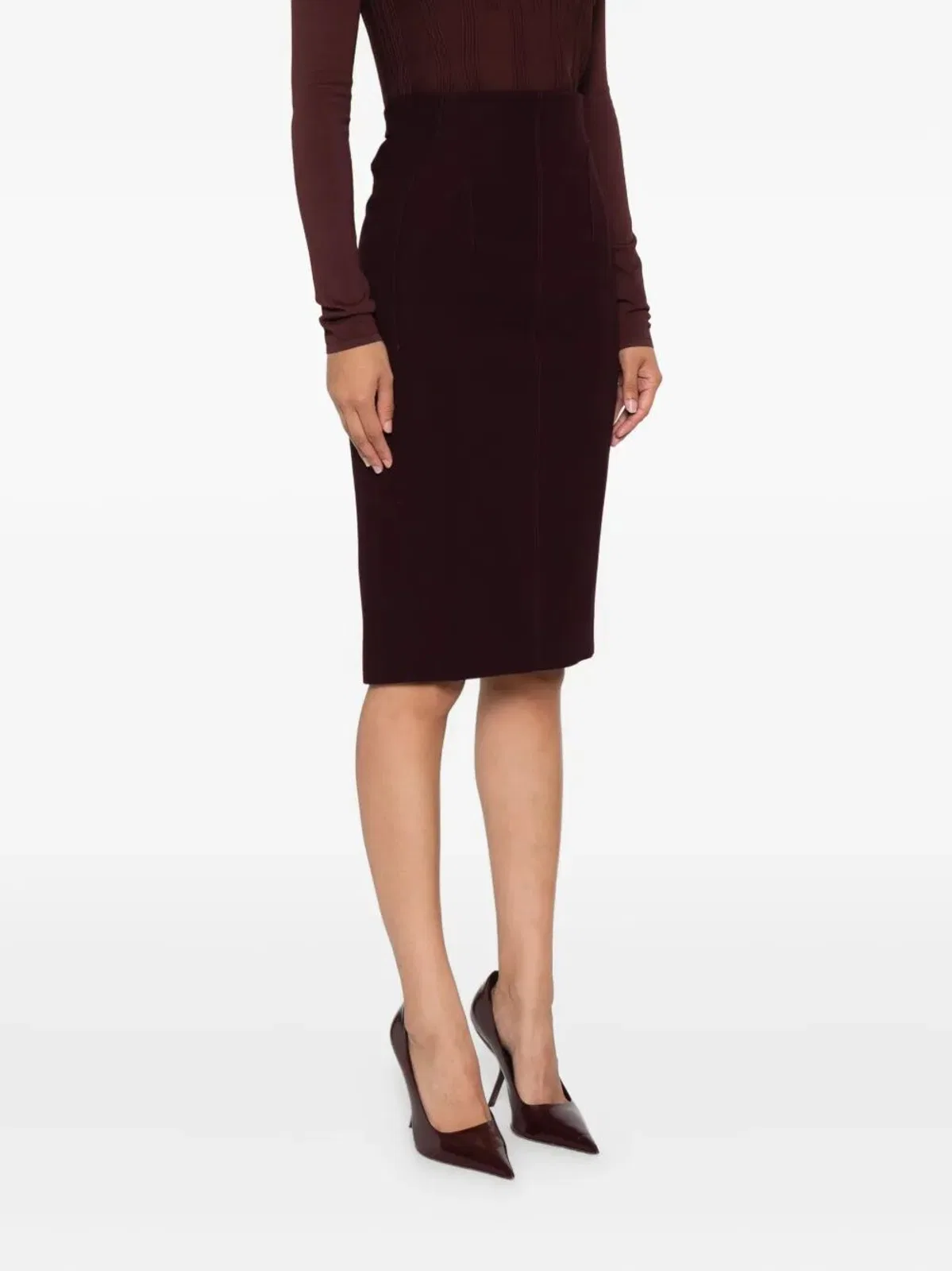 Mugler Midi Skirt