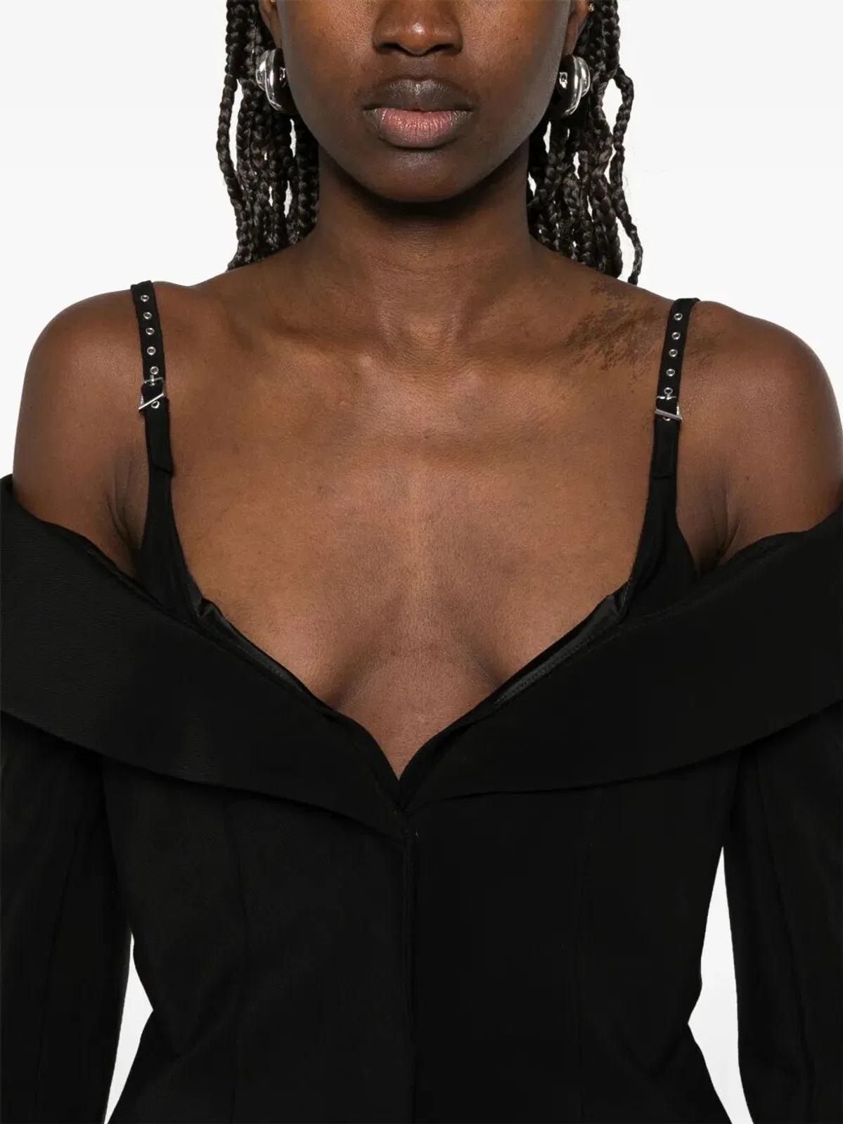 Mugler Long Sleeves Top