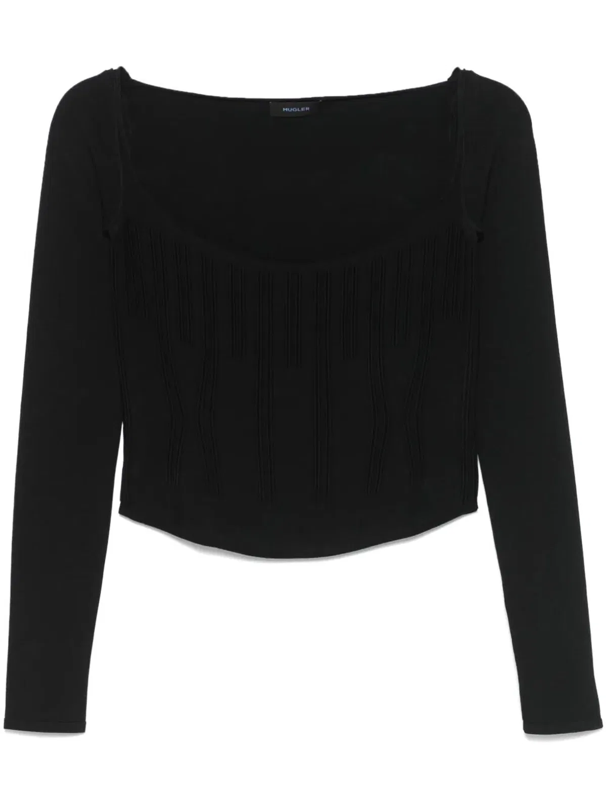Mugler Madonna Neck Top