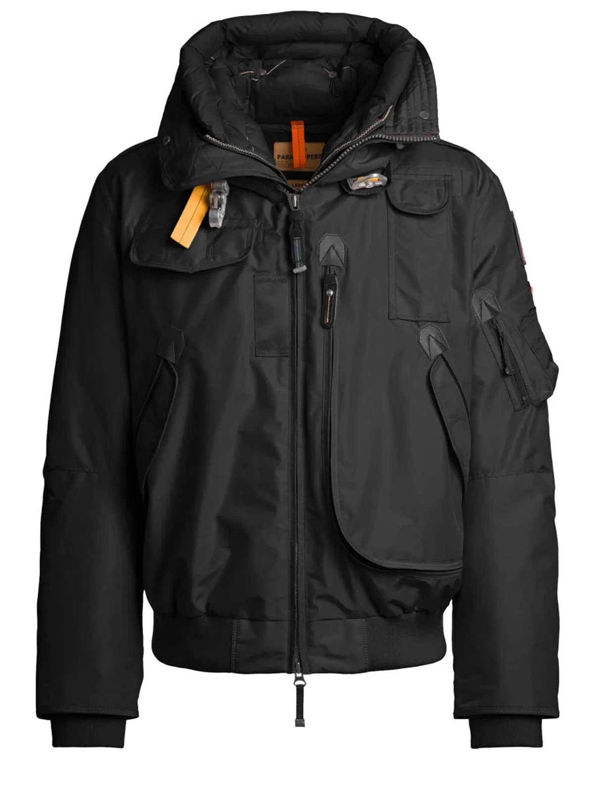 Parajumpers Black Polyamide Trench Coat