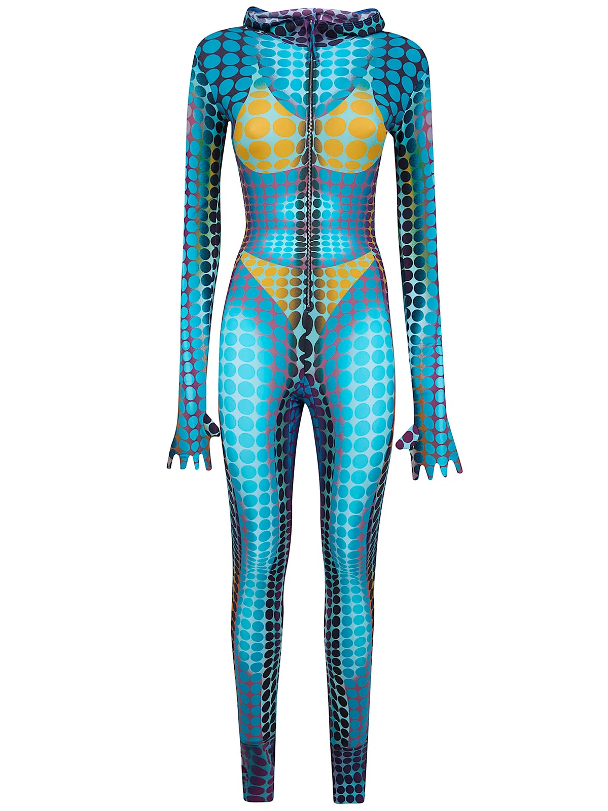 Jean Paul Gaultier "Re-Edition : Jumpsuit" High Neck With L