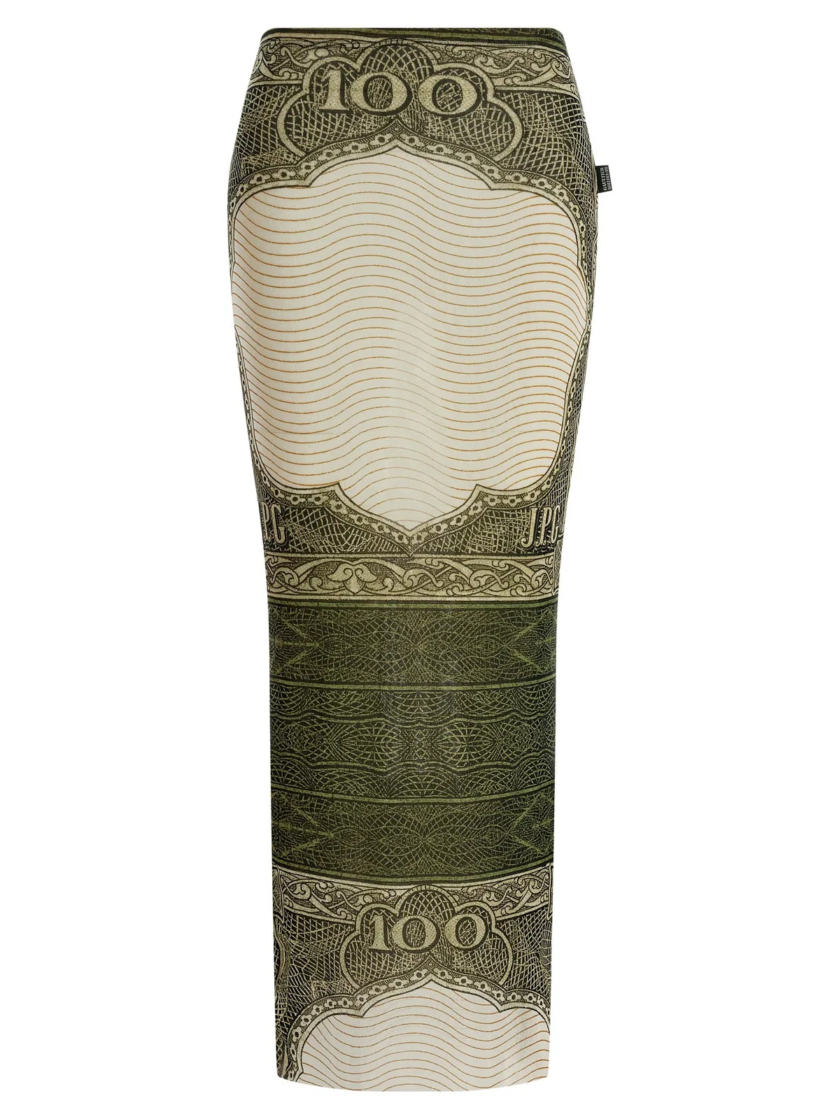 Jean Paul Gaultier 'Re-Edition - The Green Cartouche' Skirt