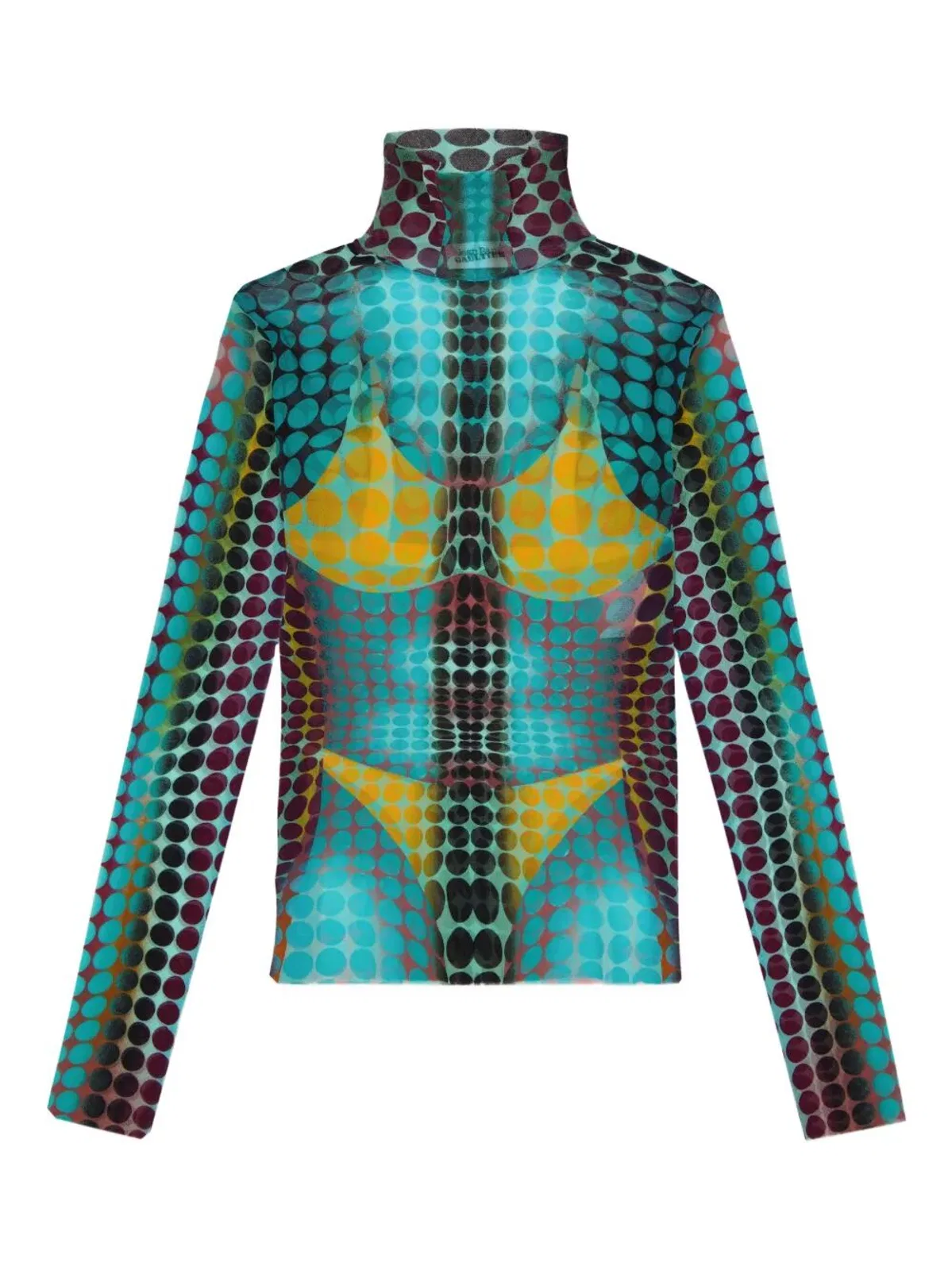 Jean Paul Gaultier "Re-Edition : High Neck" With Long Sleev